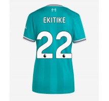 Liverpool Hugo Ekitike #22 Koszulka Trzecia damskie 2025-26 Krótki Rękaw